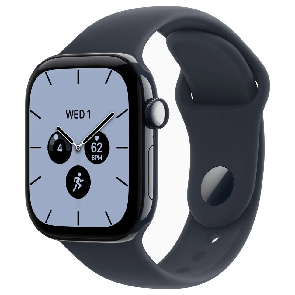 Умные часы Apple Watch Series 12 42mm Night Blue Ceramic Case with Navy Blue Sport Band (S/M)