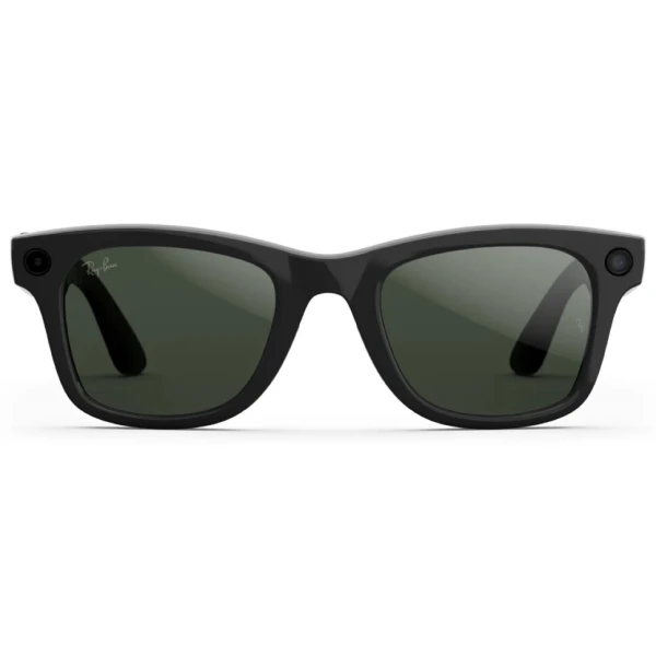 Умные очки Ray-Ban Wayfarer (Gen 2) Shiny Black Clear/Graphite Green Transitions (M)