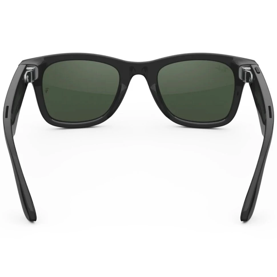 Умные очки Ray-Ban Wayfarer (Gen 2) Shiny Black Clear/Graphite Green Transitions (M)