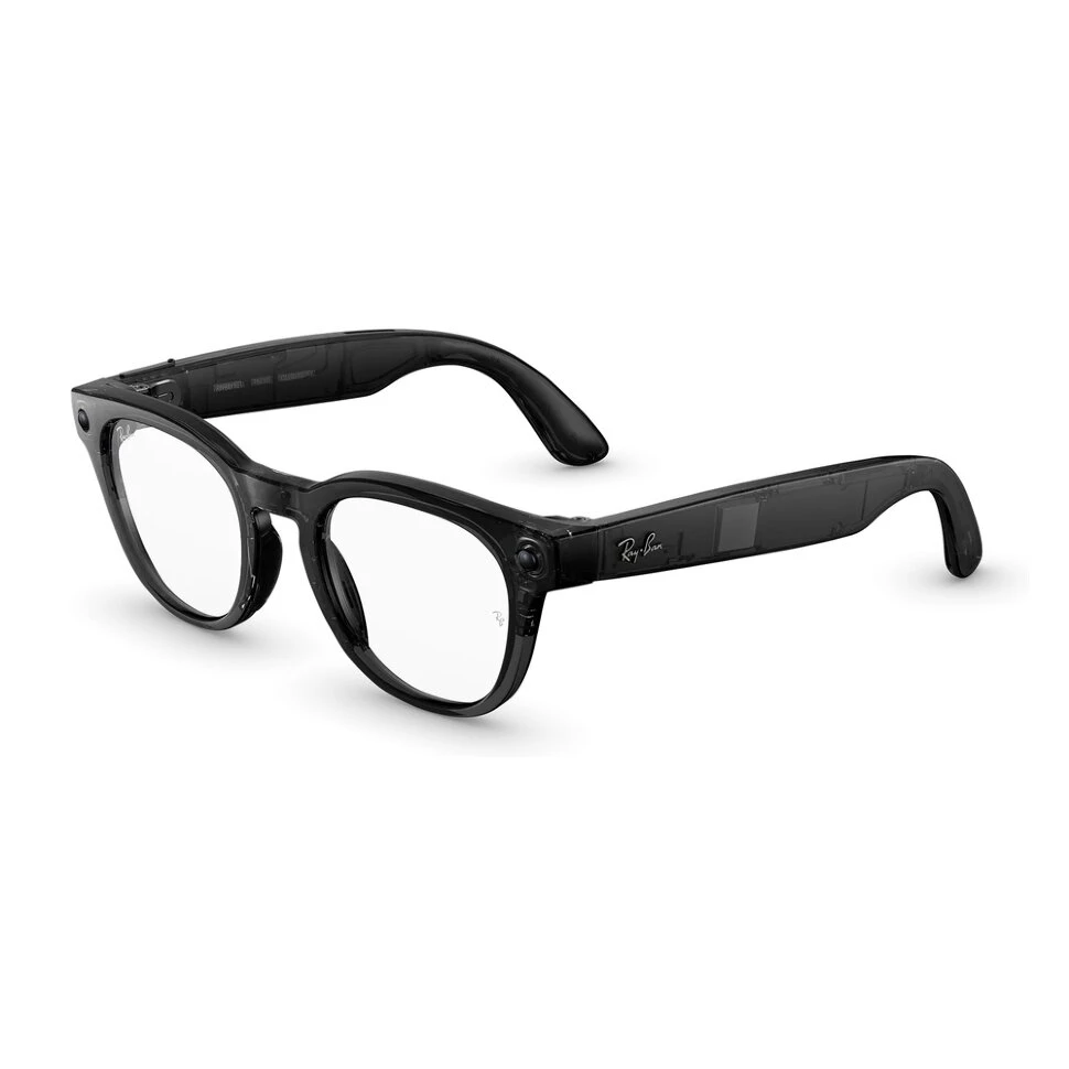 Умные очки Ray-Ban Meta Scriber Optics (Gen 2) Shiny Transparent Black (RW7002)