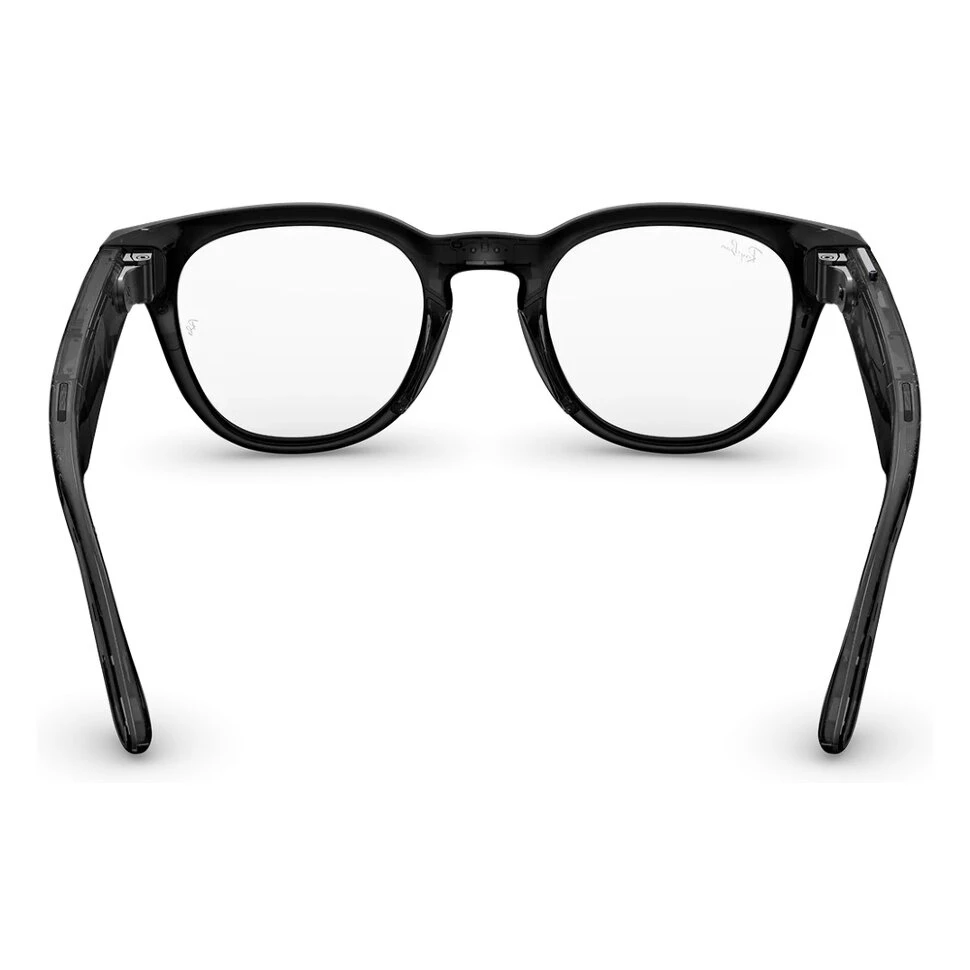 Умные очки Ray-Ban Meta Scriber Optics (Gen 2) Shiny Transparent Black (RW7002)