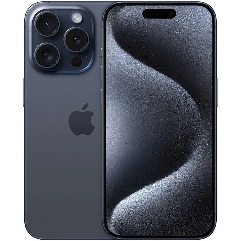 Смартфон Apple iPhone 15 Pro 512GB Синий титан (Blue Titanium)