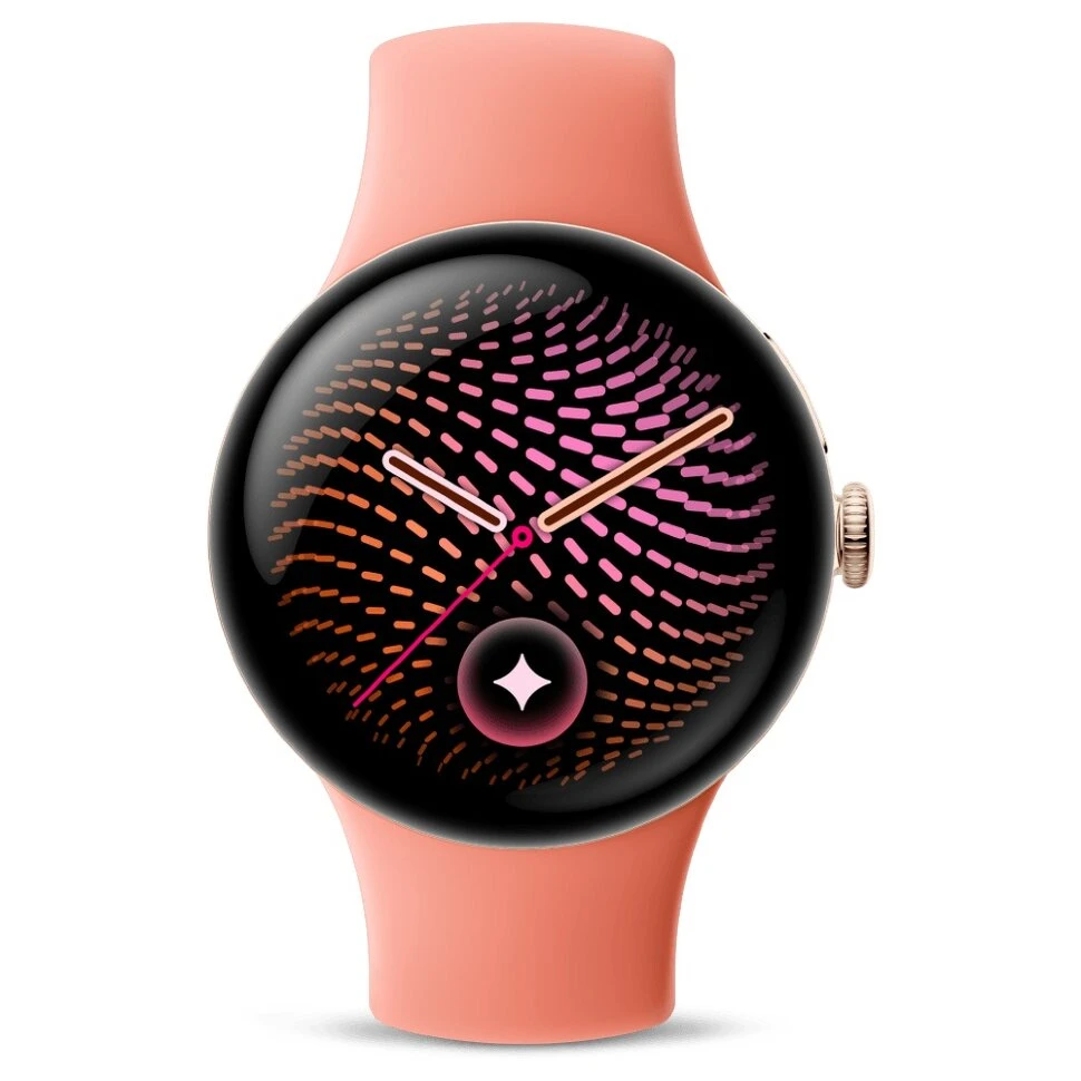 Умные часы Google Pixel Watch 5 41mm Wi-Fi Оранжевый (Champagne Gold/Canyon)