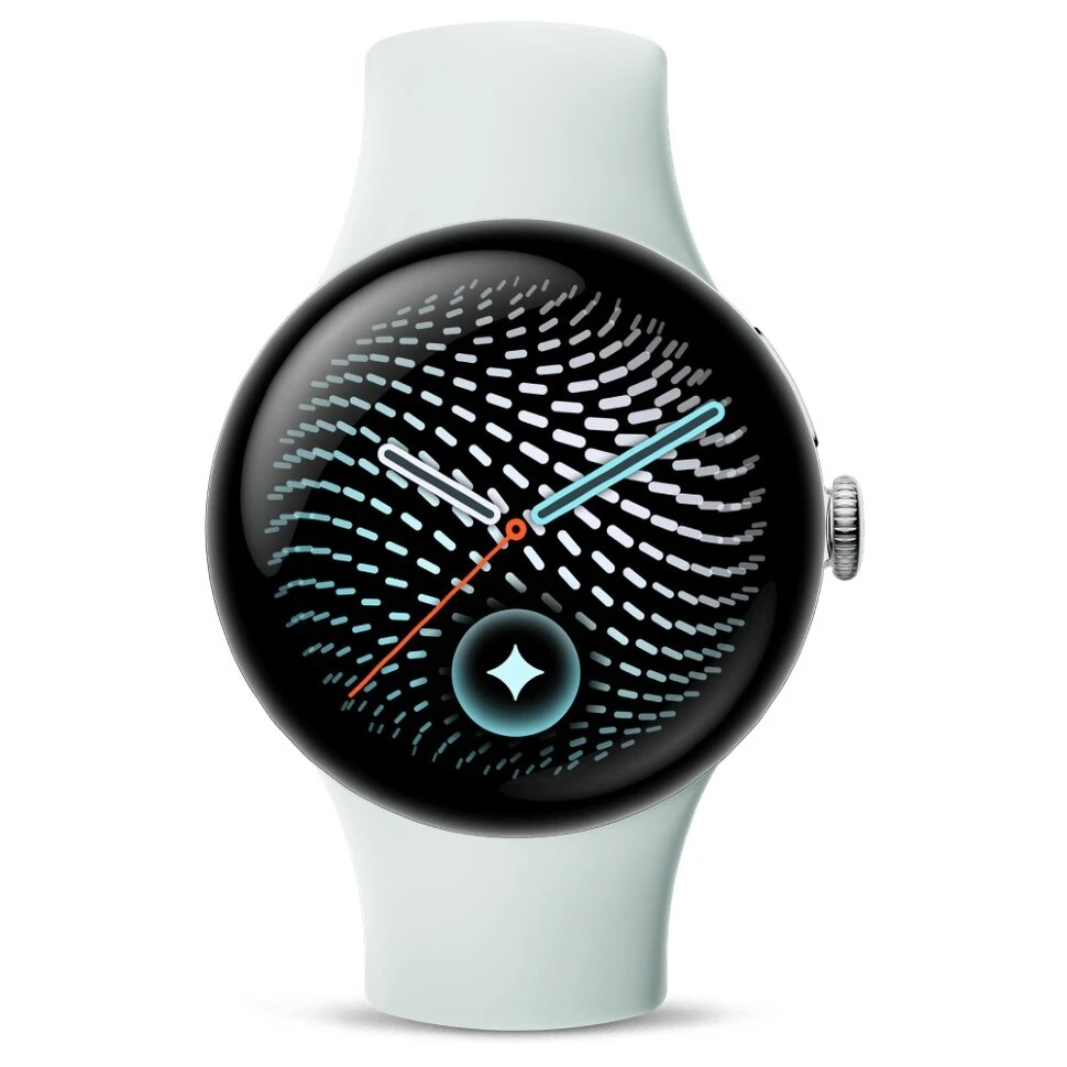 Умные часы Google Pixel Watch 5 41mm Wi-Fi Серый (Polished Silver/Fog)