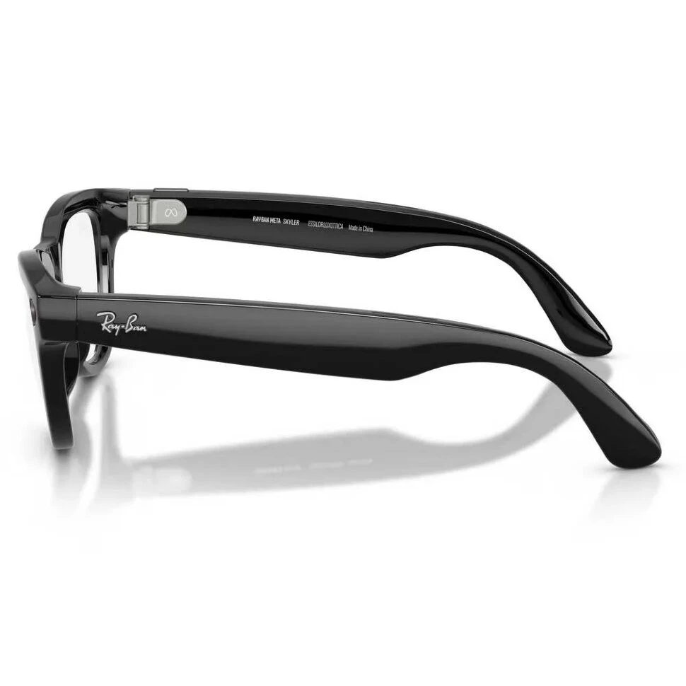 Умные очки Ray-Ban Skyler (Gen 2) Shiny Black/Clear Graphite Green Transitions (RW4014)