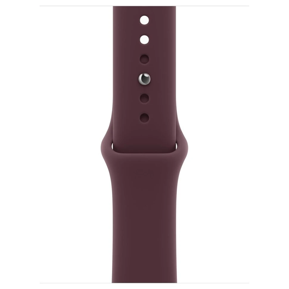 Умные часы Apple Watch Series 12 42mm Light Gold Aluminum Case with Burgundy Sport Band (M/L)