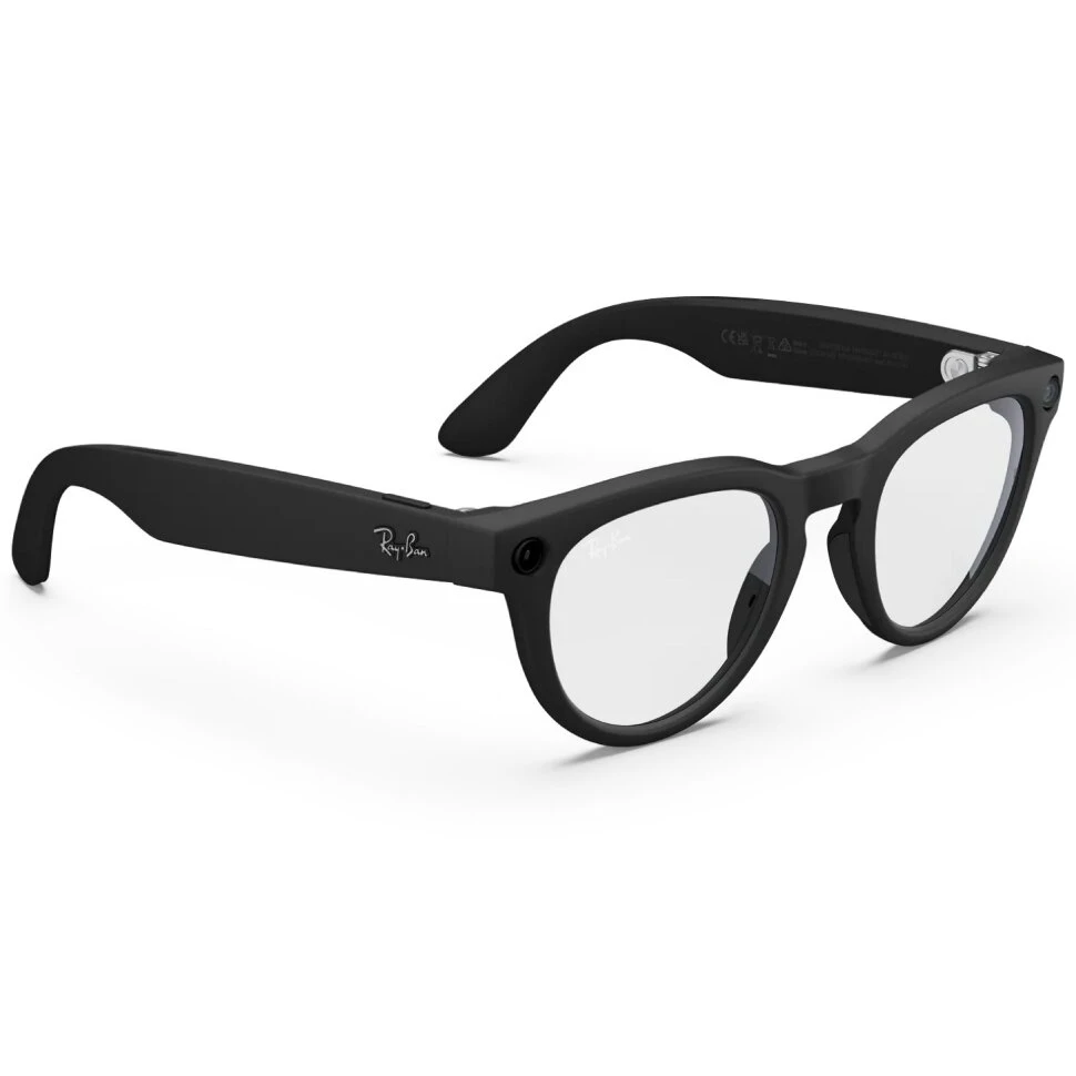 Умные очки Ray-Ban Headliner (Gen 2) Matte Black Clear (RW4013)