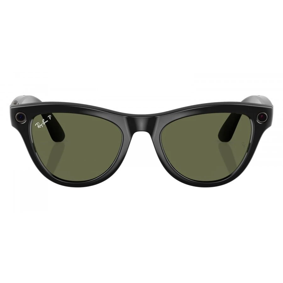 Умные очки Ray-Ban Skyler Black/G-15 Green Polarized (RW4010)