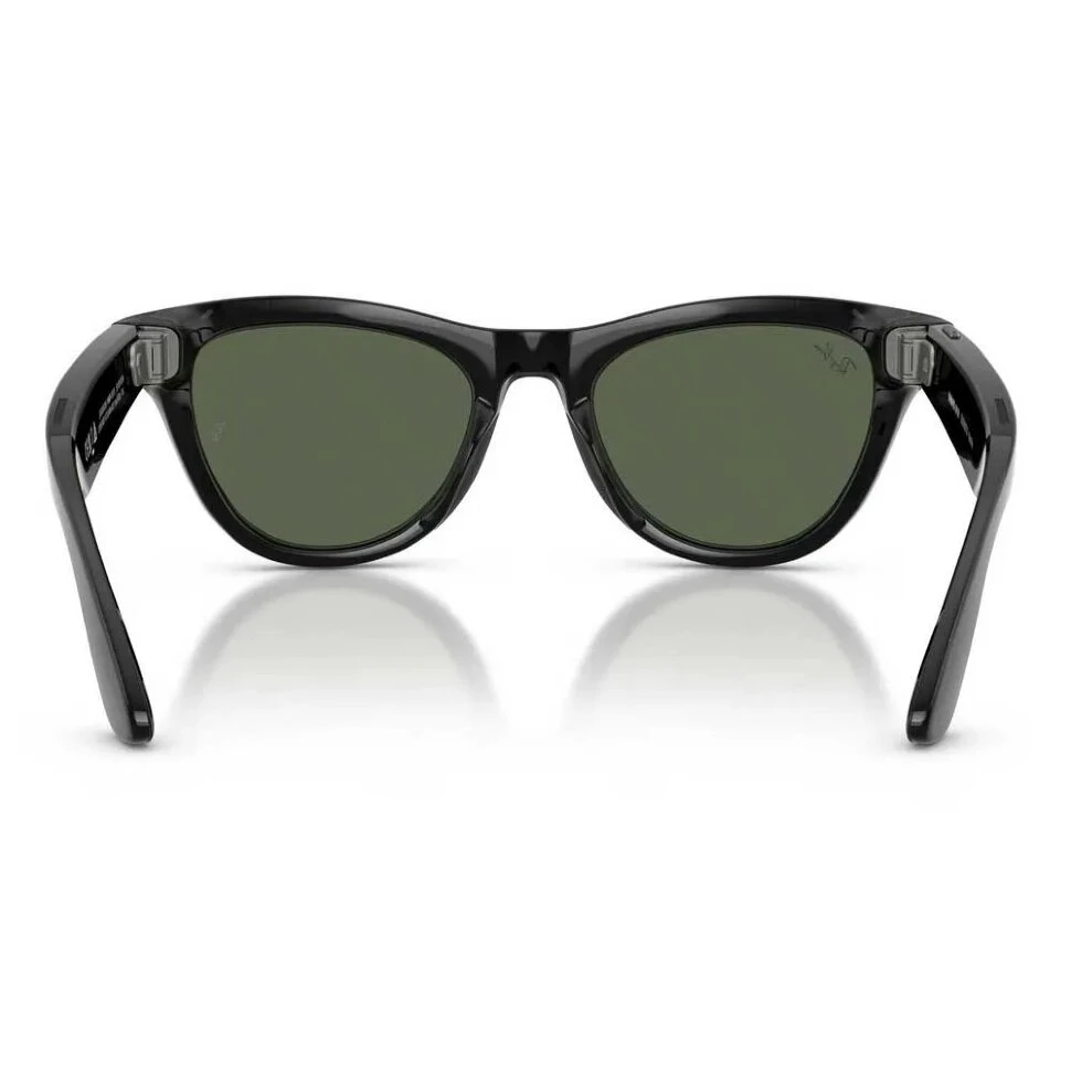 Умные очки Ray-Ban Skyler (Gen 2) Shiny Black/G-15 Green (RW4014)