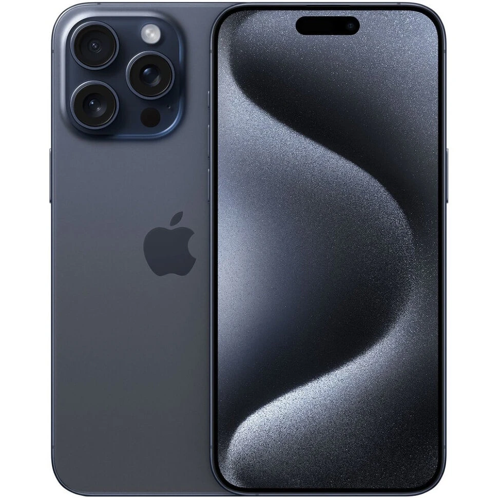 Смартфон Apple iPhone 15 Pro Max 512GB Синий титан (Blue Titanium)