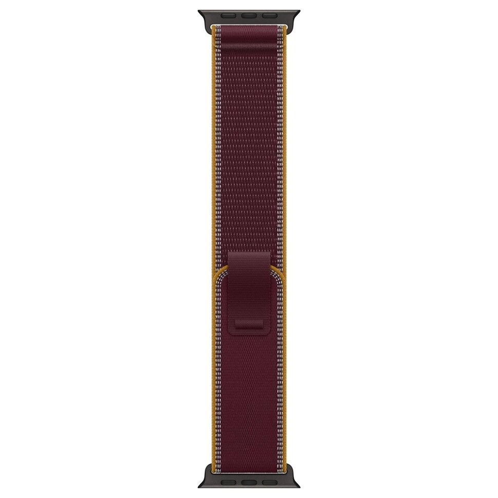 Умные часы Apple Watch Ultra 4 49mm Black Titanium Case with Burgundy Trail Loop (S/M)