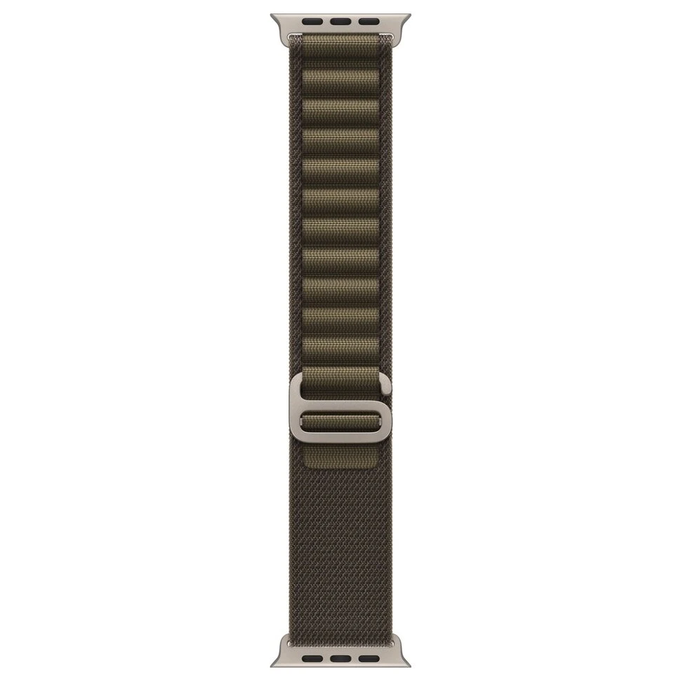 Умные часы Apple Watch Ultra 4 49mm Natural Titanium Case with Dark Olive Alpine Loop (M)